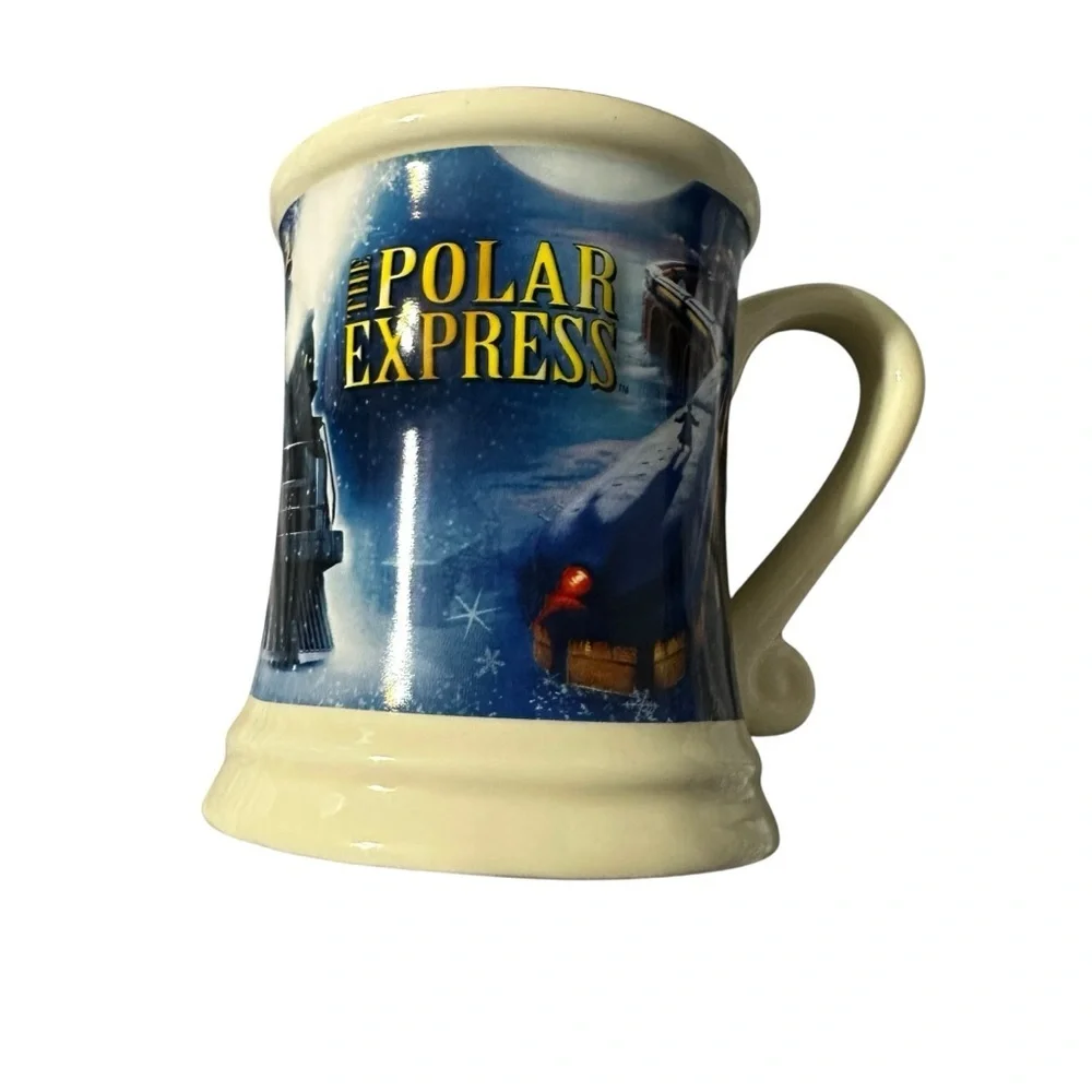 Polar Express large coffee cup